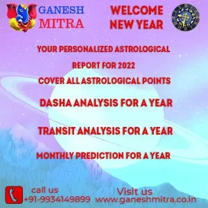 Personalised astrology report for 2022