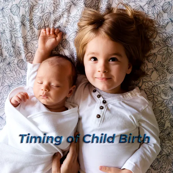 timing of child birth as per astrology
