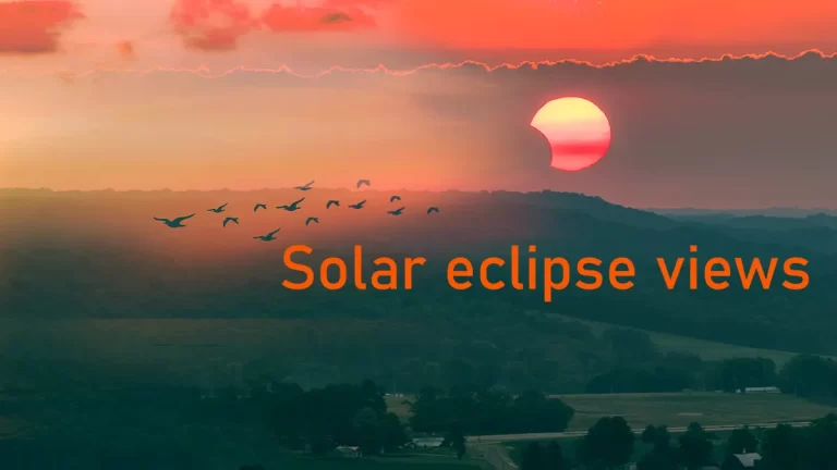 solar eclipse view